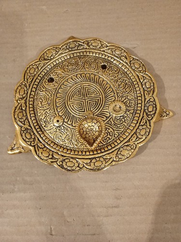 Two moustaches brass pooja - moustaches,