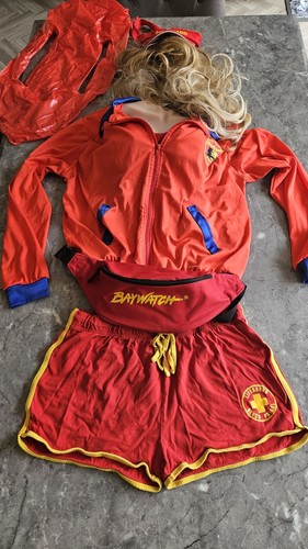 Baywatch lifeguard red costume - lifeguard,
