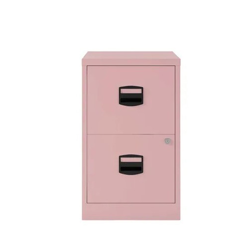 Bisley pink new filing cabinet - pink,