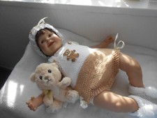 Hand knitted Beige *Teddy*