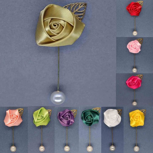 Lapel flower boutonniere stick - lapel,