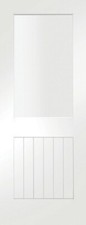 Suffolk 1 Light Internal White Primed Door with Clear Glass Product Code GWPSUF1