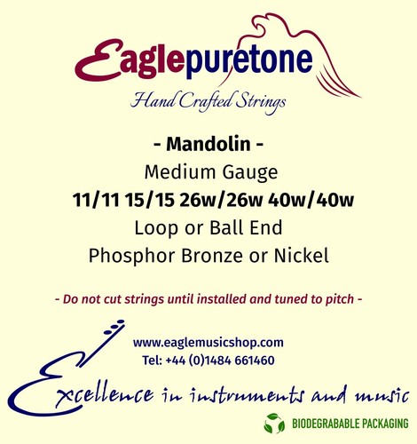 Eagle puretone mandolin - mandolin, medium