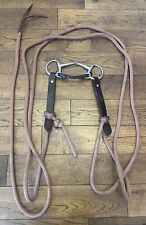 Double Diamond Halter Company Mecate Rein Rope Reins & Slobber Straps