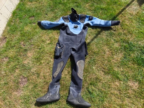 Three scuba drysuit - drysuit, xl)