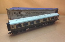 CCW OO Gauge No. 302 GWR 3rd Brake Composite Coach - Built & Painted Kit - Boxed