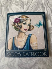 2026 Mini Date Book Diary, Shift Work Month Monthly To View 11 X 10cm Art Deco