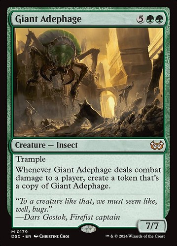 Mtg giant adephage - ~, ~
