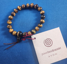 AVON Bracelet Power Bead Brown