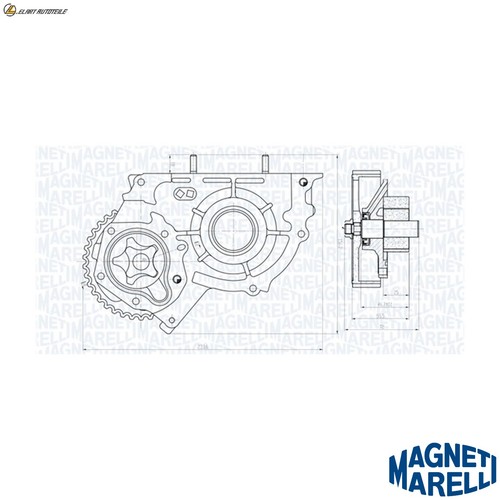 Oil pump 351516000004 - pump, for