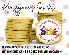 PERSONALISED CHOCOLATE COINS