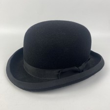 Burgess Hats Black Bowler Hat