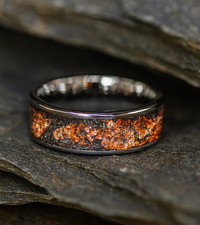Tungsten Ring Meteorite &