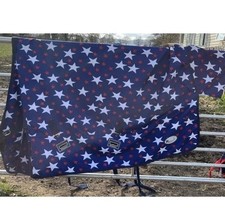 4’6 Turnout Rug 0 Fill Rhinegold Stars 4ft 6 Used Very Nice Condition