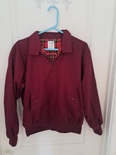 Warrior Harrington Jacket Burgundy Size S Unisex