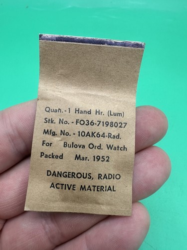 Vintage 1952 bulova - bulova, 10ak64