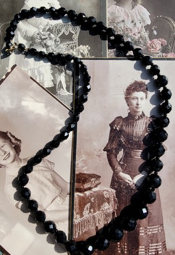 Vintage graduated faceted - vintage,