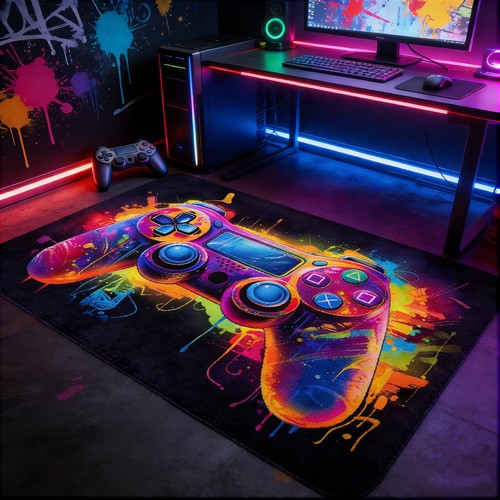 Luluaday gaming rugs area - rugs,, rug
