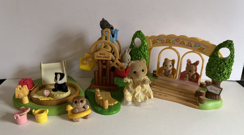 Sylvanian babies sand pit - pit, /