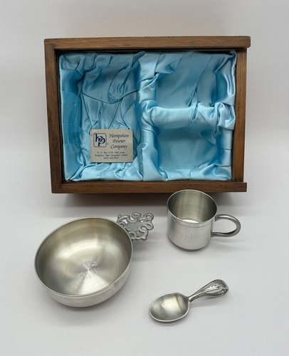 Vintage hampshire pewter pc - pewter, 3-pc
