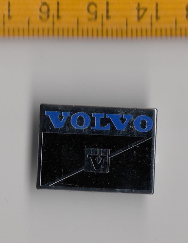 Vintage enamel volvo lorry - enamel,