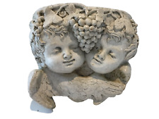 CHERUB CONCRETE GARDEN WALL PLANTER