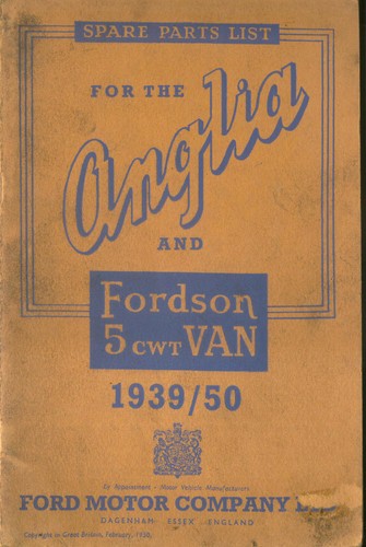 Ford anglia fordson - anglia,