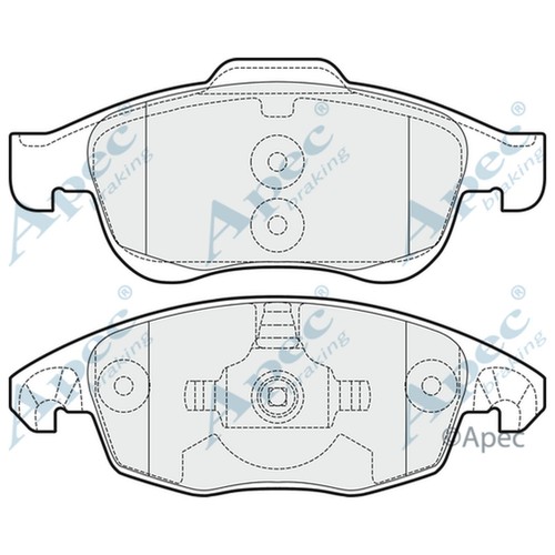 Brake pads set - brake,