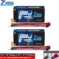 2x Zeee 2S Shorty Lipo Battery
