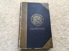 SCARCE C1930s PLAYERS NAVY CUT CIGARETTES BOOK SHAPED BOX CONTAINING 9 CIG PACKS