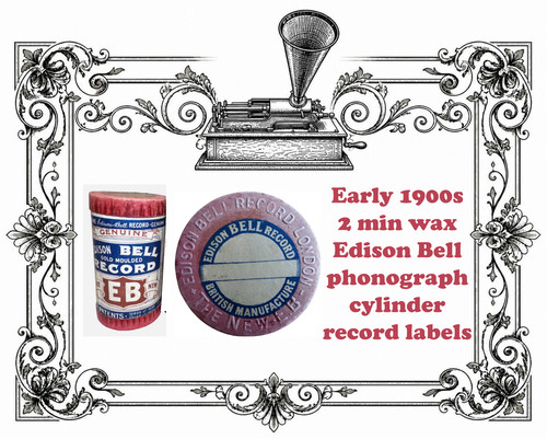 Edison bell phonograph - edison,