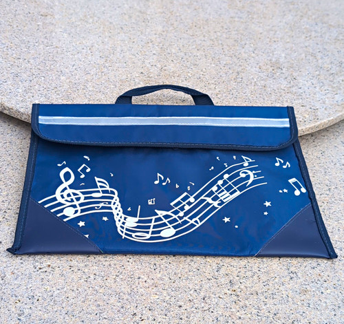 Musicwear navy sheet music - musicwear,