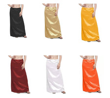Women's Satin Petticoat Saree