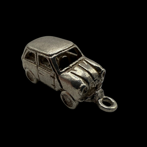 Vintage silver charm mini - vintage,