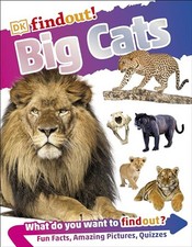 DKfindout! Big Cats by DK Book The Cheap Fast Free Post