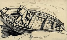 Porthleven Cornwall - Antique