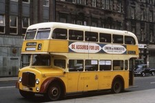 COLOUR BUS PHOTO 160 PHOTOGRAPH NEWCASTLE TRANSPORT PICTURE AEC REGENT V 160AVK.