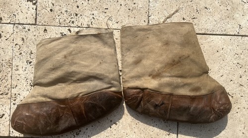 Flight boots shoes - ww1, fug