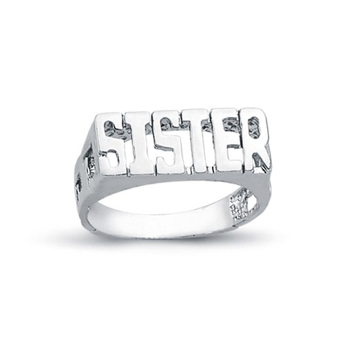 Ring sterling silver - ring, sister