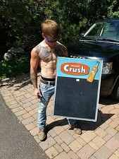 Vintage old original Orange