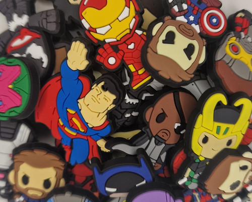 Superhero for croc charms - superhero,
