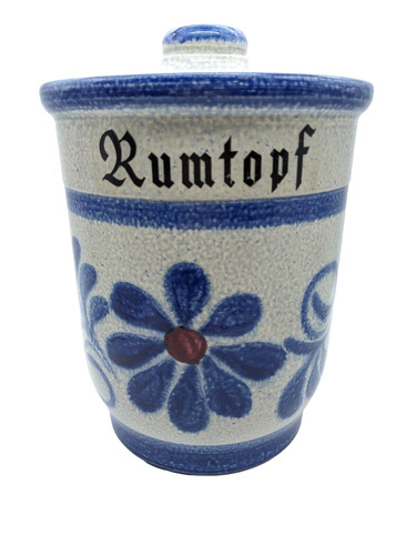 German rumtopf glazed - rumtopf,
