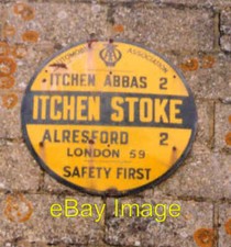 Photo 6x4 Old AA Sign on the
