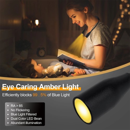 Book light usb rechargeable - book,