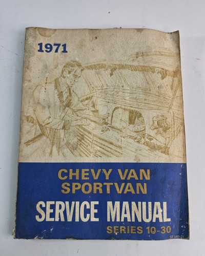1971 chevy van g10 - chevy,