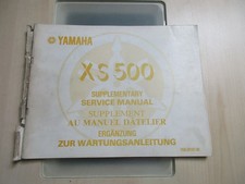 Yamaha XS 500 Manual