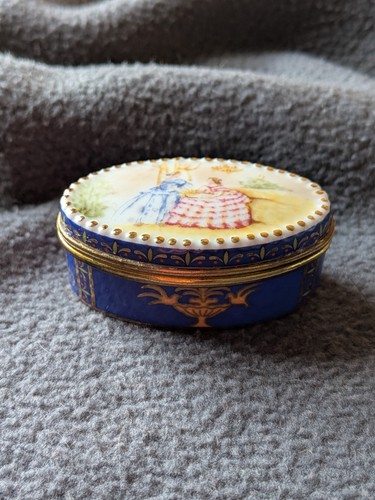 Del prado porcelain trinket - del,