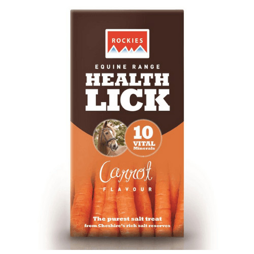 Rockies carrot lick 2kg - carrot,