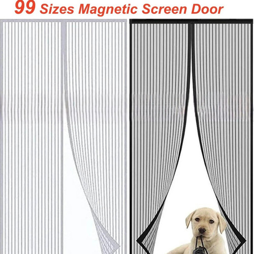 Sizes magnetic screen door - 99,