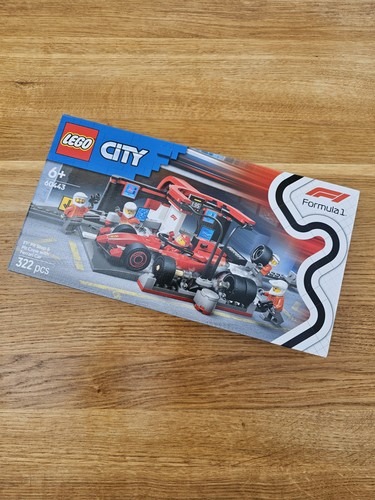 Lego city 60443 pit stop - 60443,